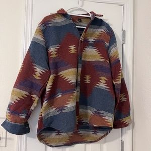 Western Print Jacket (size XXXL)